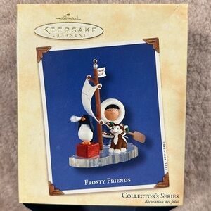 Hallmark Keepsake ornament frosty friends collectors series 2003